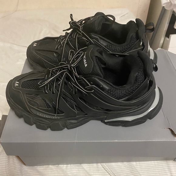 Balenciaga Track LED Sneaker ‘Black' Size 10 1/2 *USED* - Picture 1 of 7